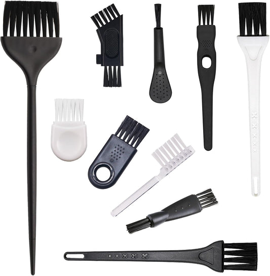 10pcs Cleaning Brush for Household Electric Appliance; Electric Razor Shaver Cleaning Brush; Multifunctional Cleaning kit for Blender, Coffee maker, Computer, Keyboard, Car, Mixer, Toaster cleaner kit