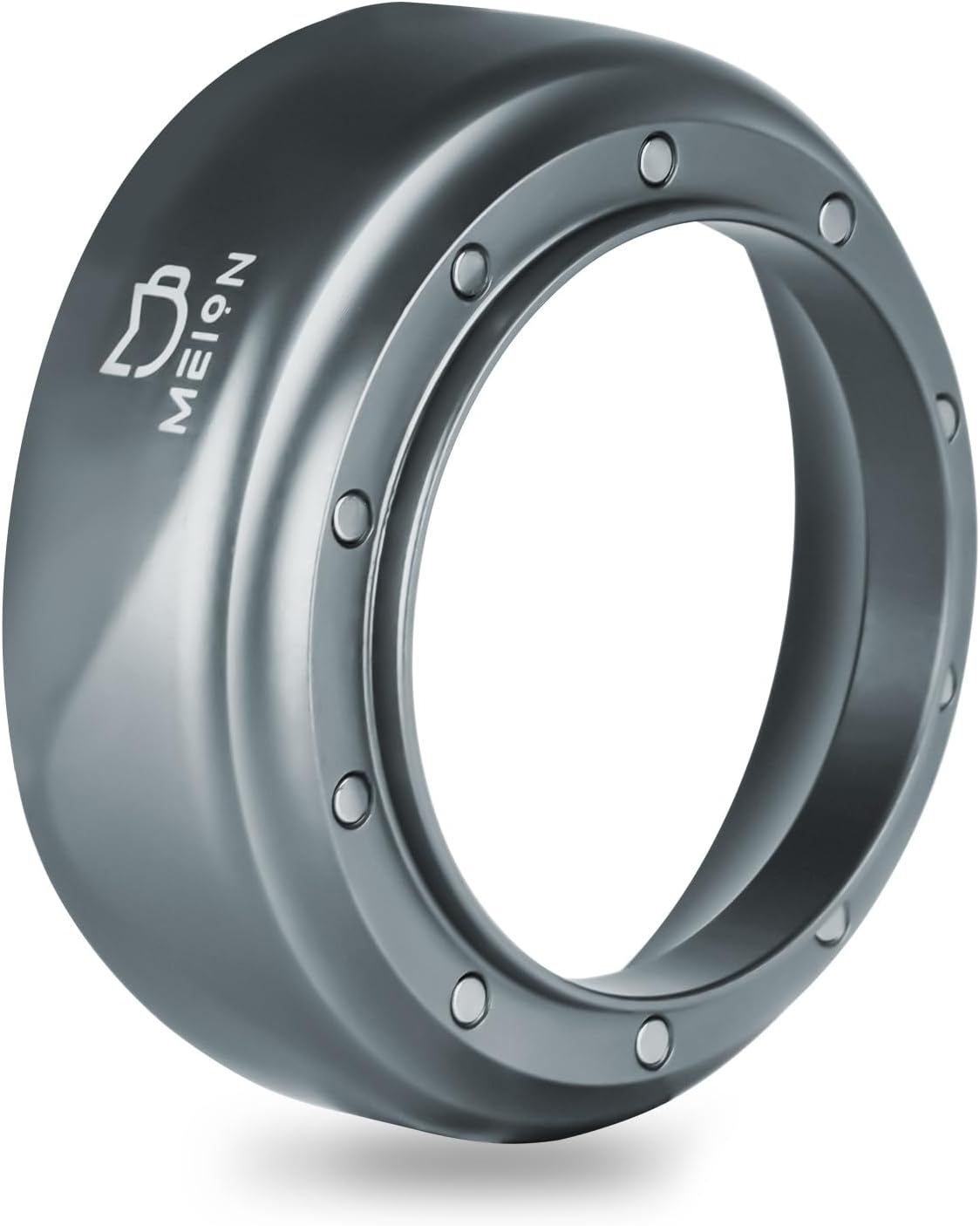 MEION 54mm Dosing Funnel for Breville Portafilters, Magnetic Espresso Dosing Funnel Coffee Funnel, Espresso Tools Espresso Accessories (54mm, Silver)