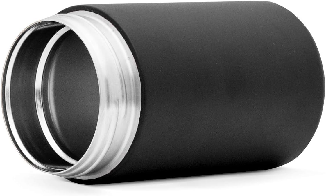 Simple Modern Food Jar for Hot Food | Reusable Stainless Steel Vacuum Insulated Leak Proof Lunch Storage for Smoothie Bowl, Soup, Oatmeal | Provision Collection | 16oz | Midnight Black