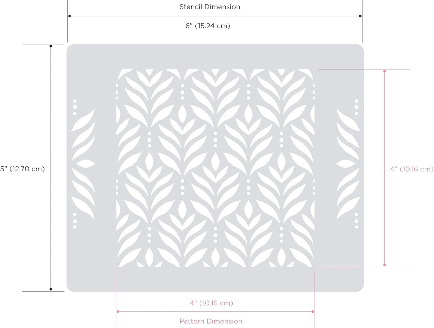 Cookie and Cupcake Stencil (VORRA)