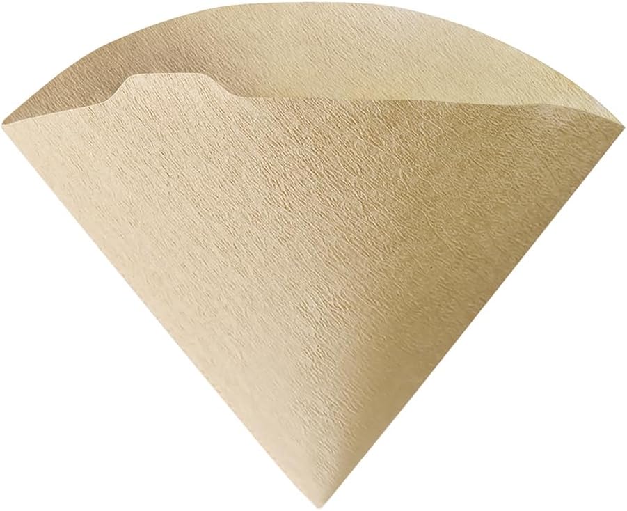 Hario V60 Paper Coffee Filter, Size 01, Natural, 100ct Box