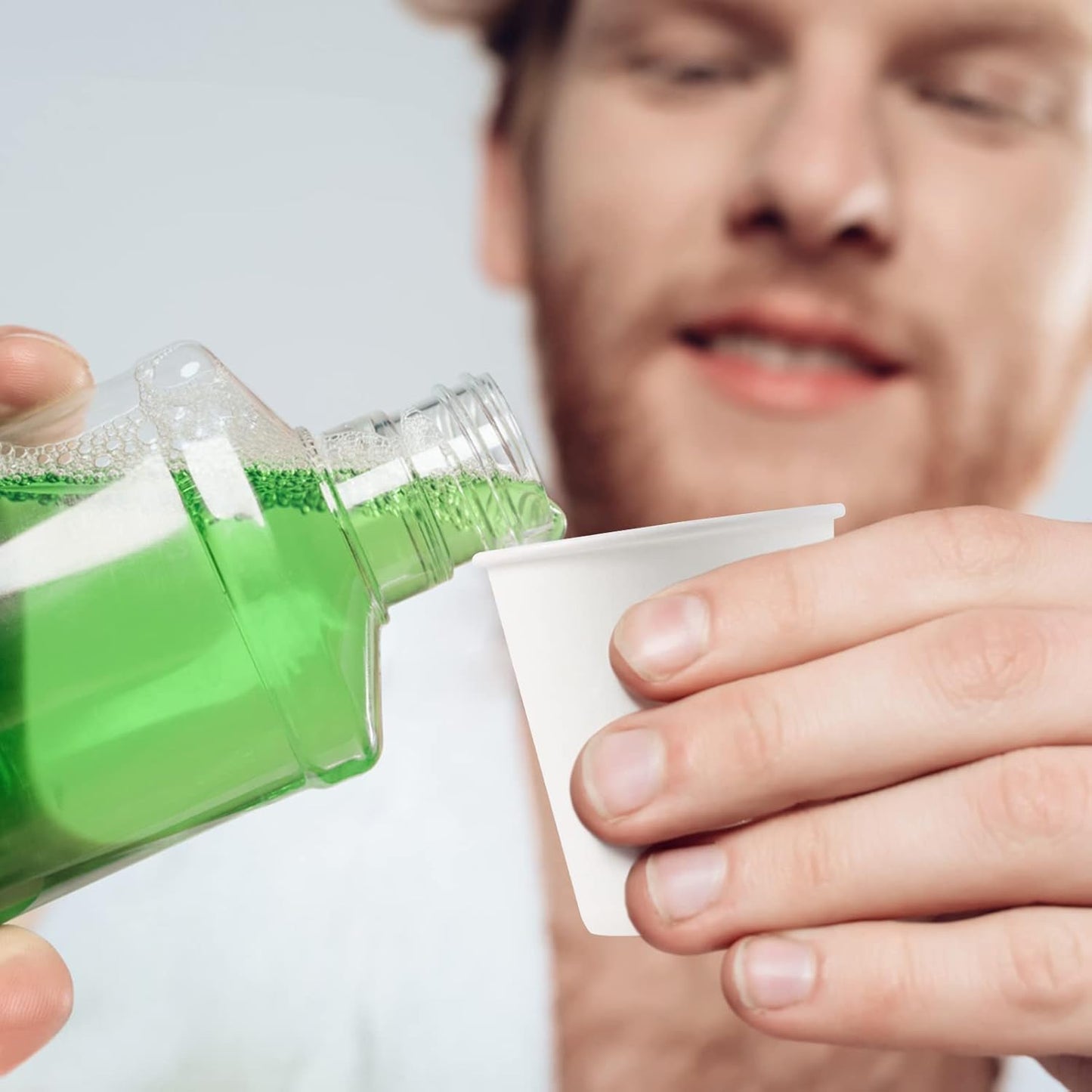 200 Pack 5 oz Paper Cups, Disposable Small Bathroom Mouthwash White Cups for Office, Parties, Travel, Picnics and Events