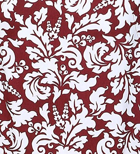 Yourtablecloth Set of Oven Mitt and Pot Holder or Oven Gloves-100% Cotton, High Heat Resistance, Superior Protection & Comfort–Elegant Design-Machine Washable-BlackBerry