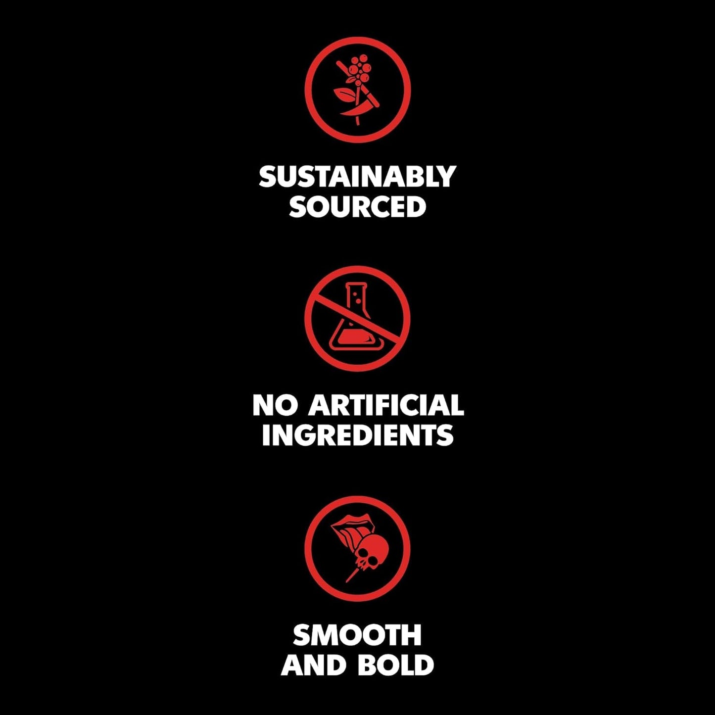 Death Wish Coffee, Valhalla Java Whole Bean Coffee, Fair Trade and USDA Certified Organic - 5 Lb Bag