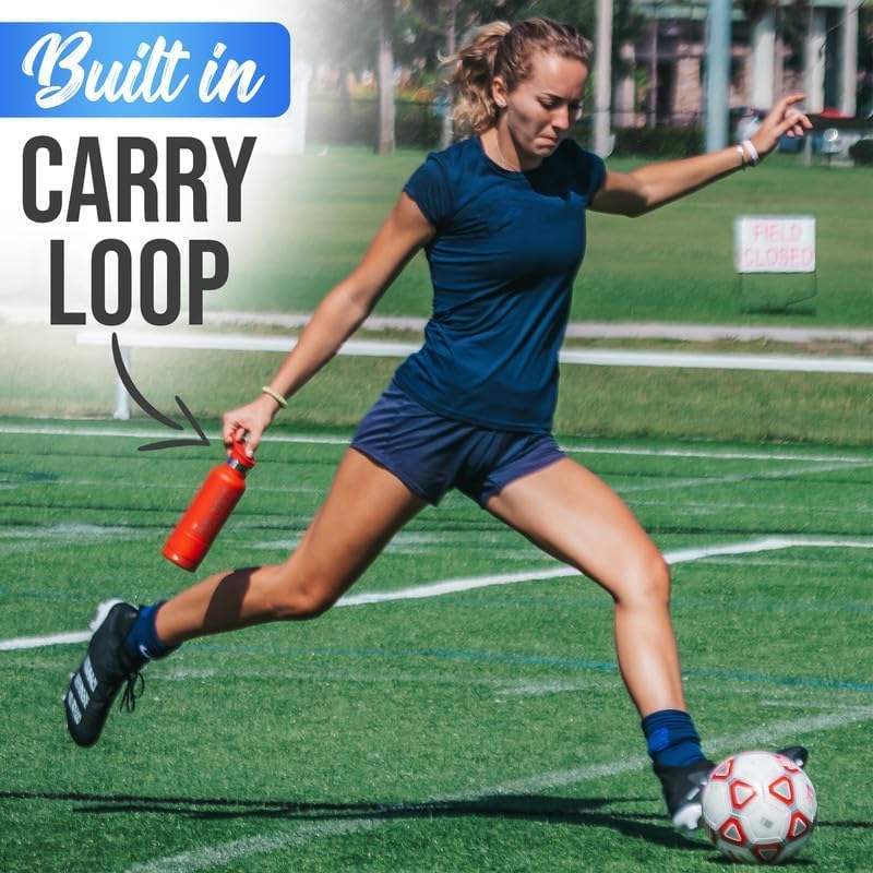 Coldest Insulated Water Bottle with Straw Lid - Stainless Steel Metal Insulated Bottle for Men & Women (Purple Nova, 40 oz)