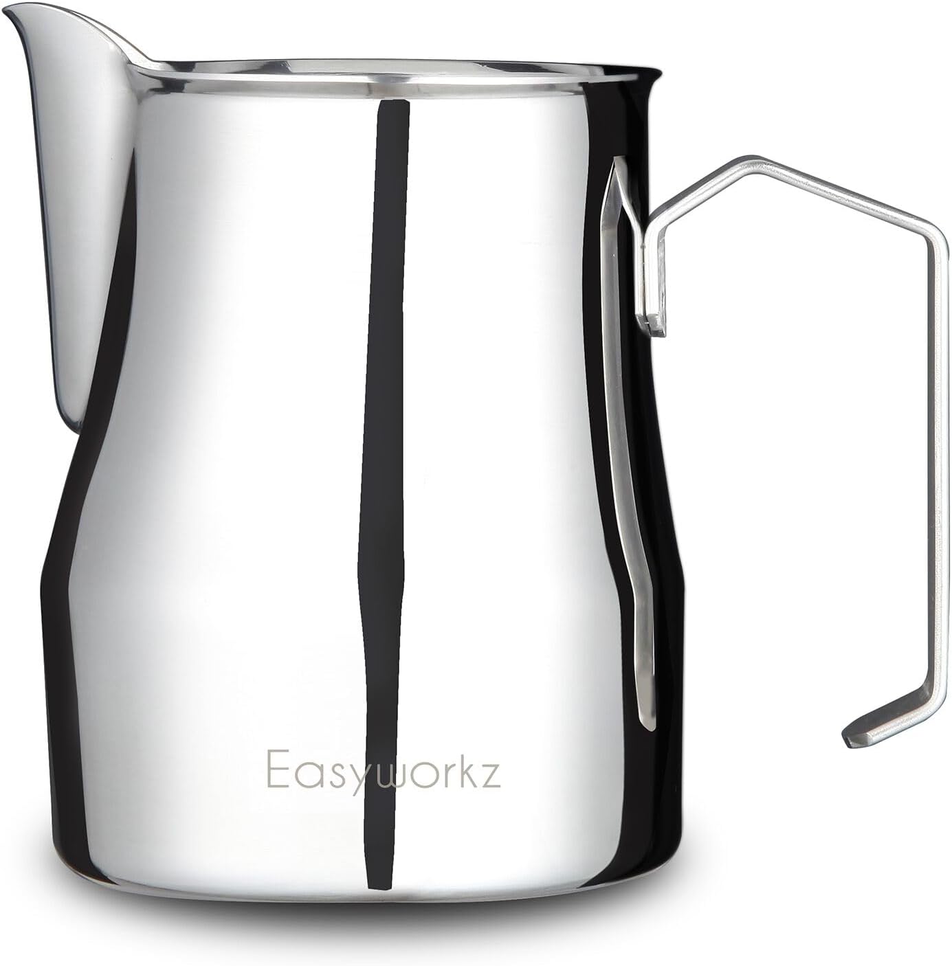 Easyworkz Espresso Steaming Pitcher Stainless Steel 12 oz Coffee Frothing Picther Milk Jug Cappuccino Latte Art Cup