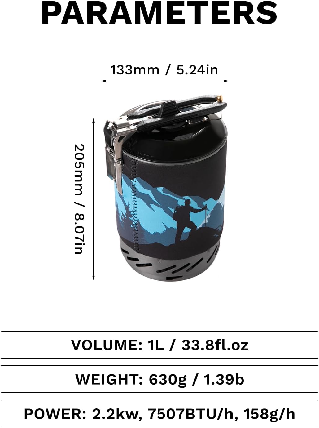 Fire-Maple Fixed Star X2 Backpacking and Camping Stove System Outdoor Propane Camp Cooking Gear Portable Pot Jet Burner Set Ideal for Hiking, Trekking, Fishing, Hunting Trips and Emergency Use