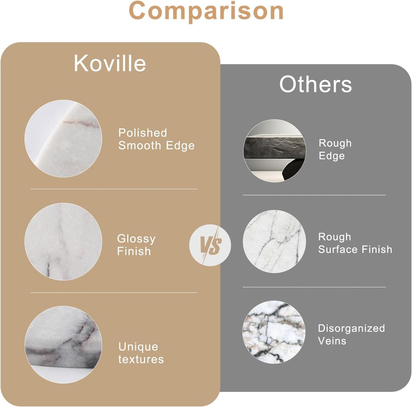 Koville Milas Lilac Marble Cutting Board for Kitchen, 16" Large Marble Cheese Serving Board for Baking, Charcuterie, Pastry, Trivet, Non-Stick Heat Resistant Stone Cutting Boards for Kitchen Counter