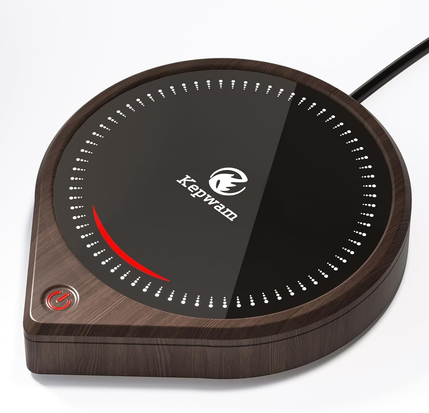 Coffee Mug Warmer for Desk, Smart Coffee Warmer with Touch Tech & Light, Coffee Cup Warmer with Gravity Sensor & Auto Shut Off, Candle Warmer Plate - Ideal Gifts for Dad and Mom