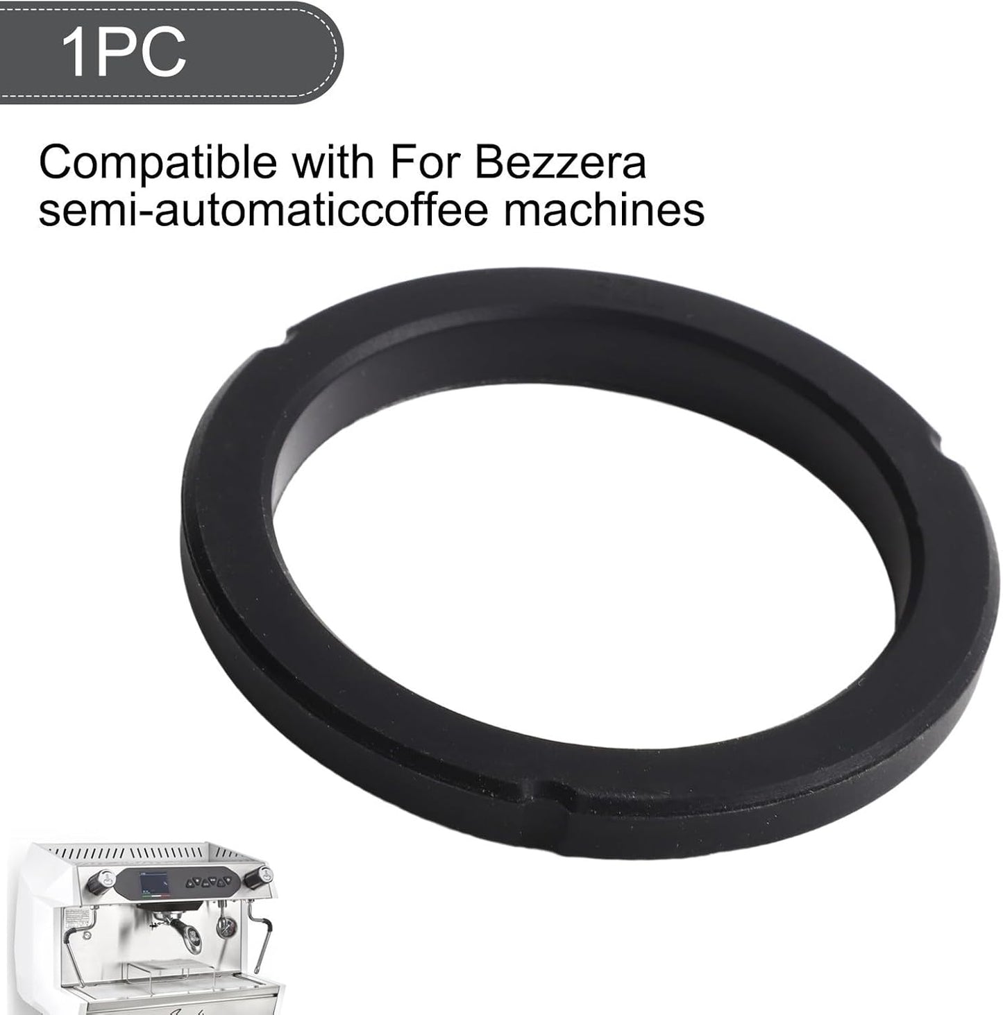 Group Head Seal Gasket For Bezzera, Espresso Machines Group Nozzle Connector Gasket O-Ring, Silicone Replacement 73X56x10mm(1 pack)