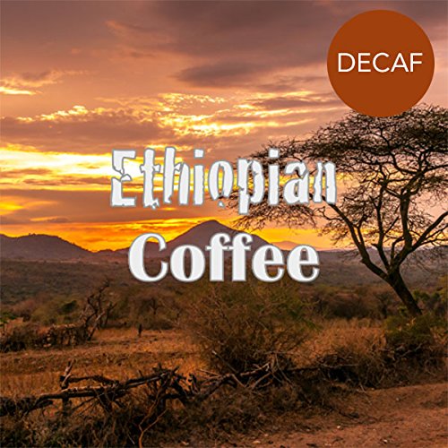 Ethiopian Decaf Coffee, Yirgacheffe, Whole Bean, Swiss Water Processed, Fresh Roasted, 5 lbs