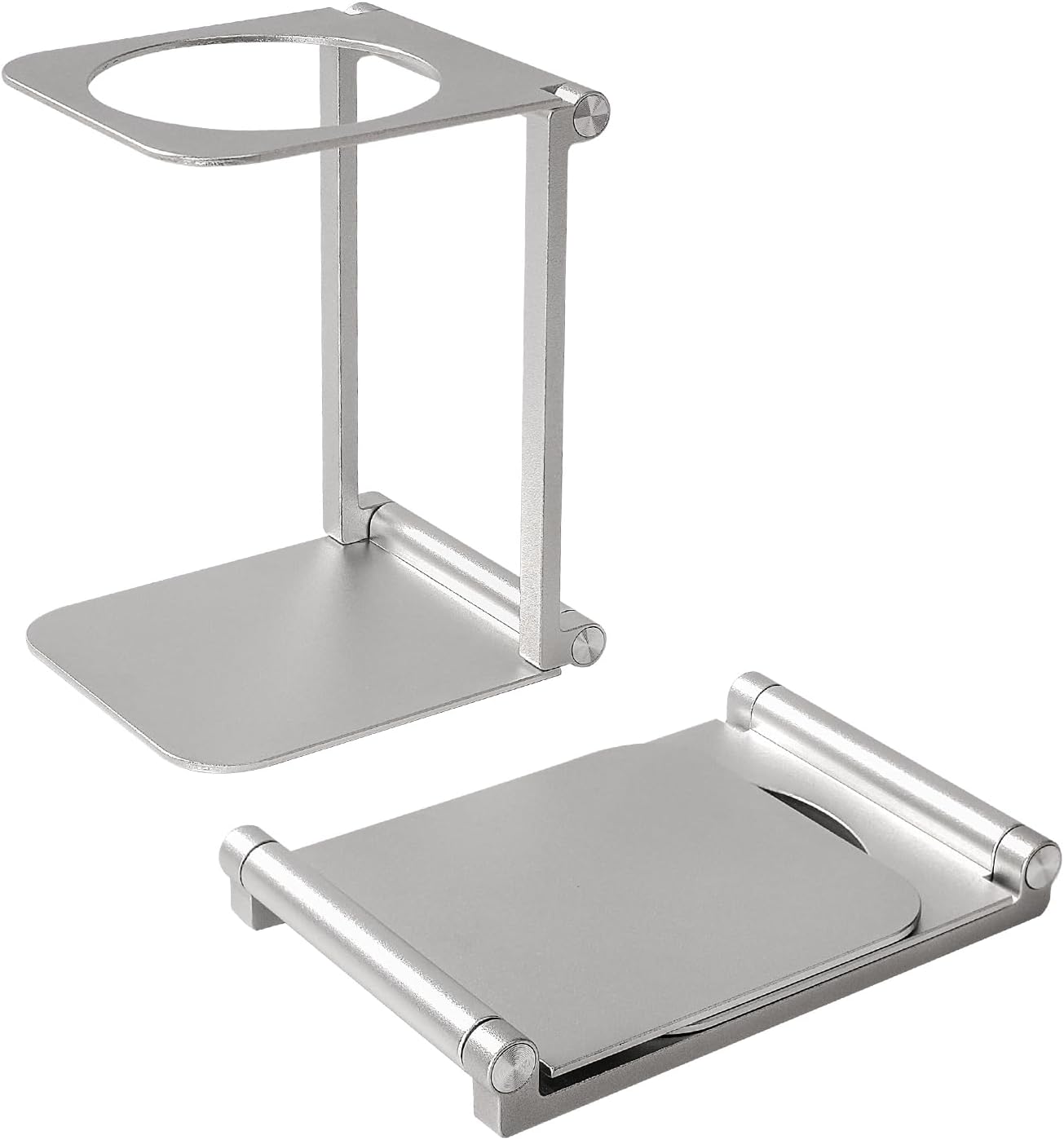 Pour over Dripper Stand,Portable &Foldable Espresso Machine Stand,Office coffee stand with base,Suitable for office,home,camping