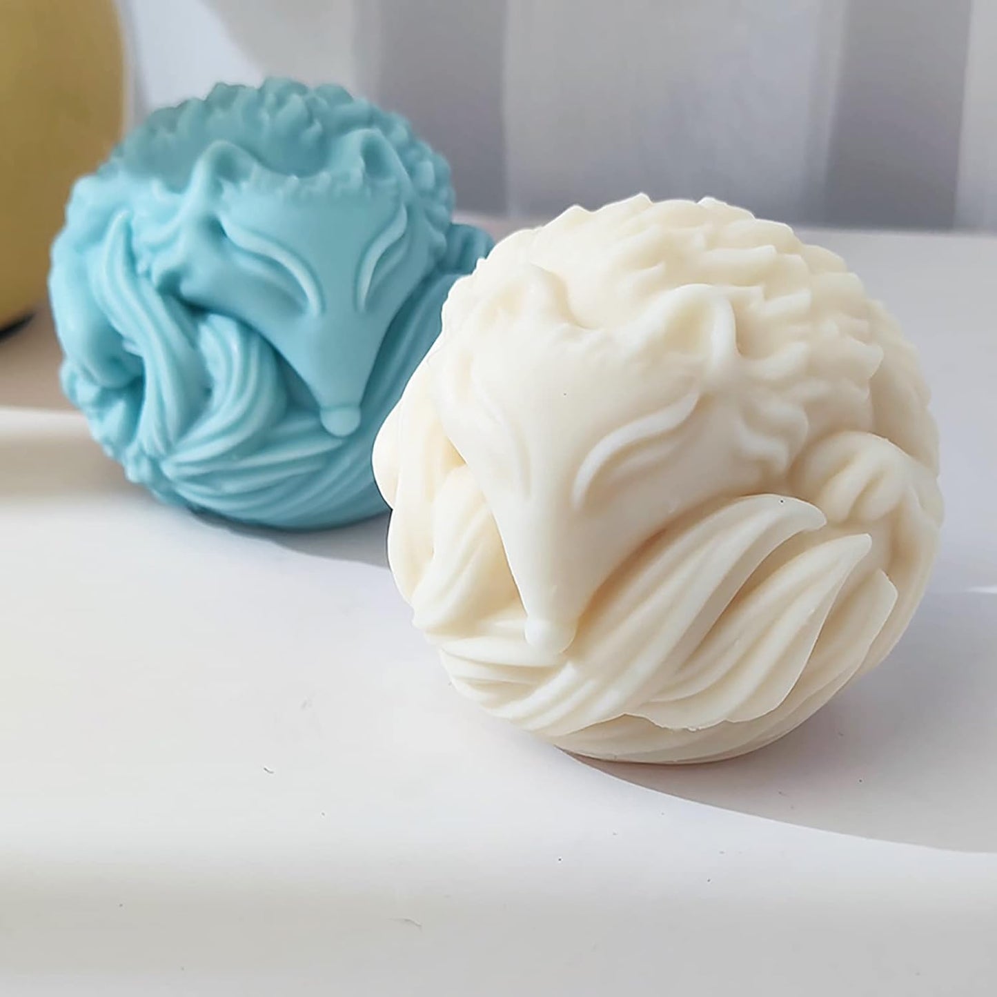 Fox Resin & Silicone Animal Molds - 3D Fox & Candle Molds for Soap & Candle Making