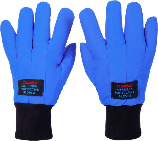 Cryogenic Gloves Low Temperature LN2 Liquid Nitrogen Protective Gloves Cold Storage Safety Frozen Gloves-
