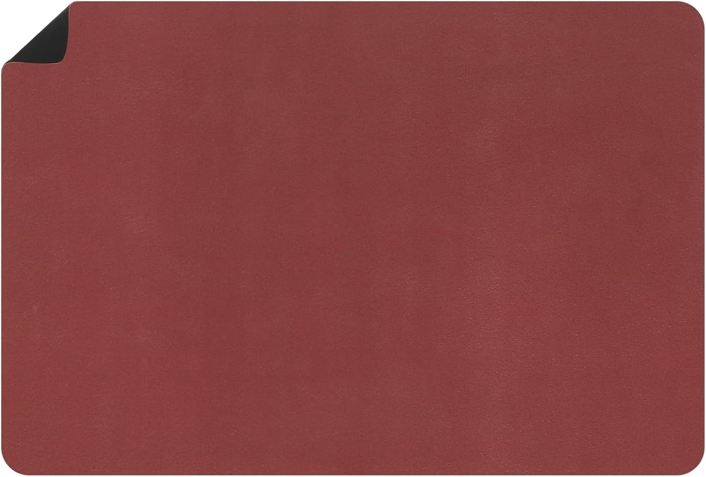 uxcell Silicone Mats for Kitchen Counter, 35.4" x 23.6" Non-Slip Countertop Protector Mat Heat Resistant Coffee Mat Waterproof Table Placemat, Wine Red