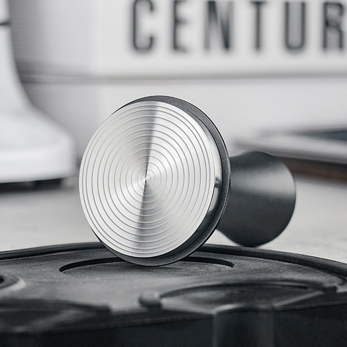 51mm Calibrated Spring-Loaded Espresso Tamper – 30lb Palm Tamper with Flat Stainless Steel Base – Precision Portafilter Tool for Home Espresso Machines