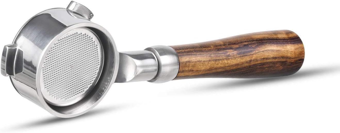 54mm Bottomless Portafilter Compatible with Breville Barista Series and Machines (Filter Basket Included)