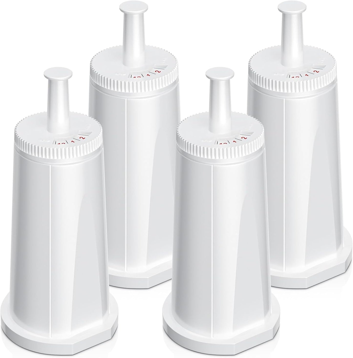 4 Pack Replacement Water Filter for Breville Espresso Machine Barista Touch Bes880, Oracle Touch BES990, Barista Pro BES878, Oracle BES980, Dual Boiler BES920 Bambino ClaroSwiss Sage (4)