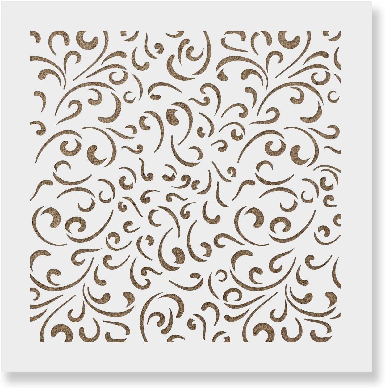 Fancy Pattern Cookie Stencil - Sugar Cookie Stencil, Cookie Decorating, Cooking Stencil, Airbrush Stencil, Airbrush Pattern