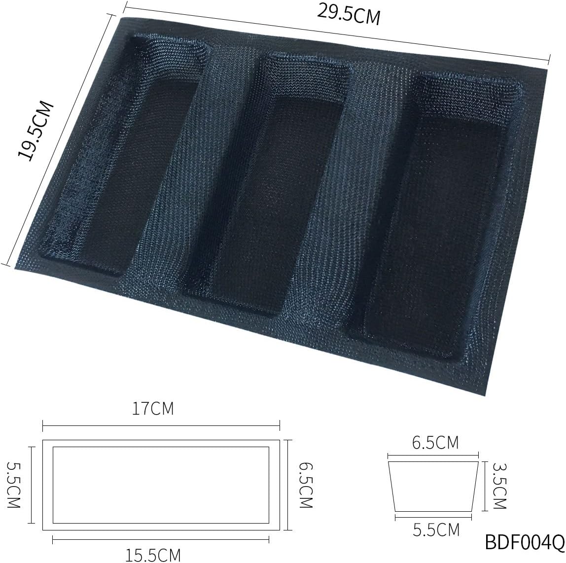 Mesh Silicone Bread Forms Square Shape Bread Molds Non Stick Bakery Tray Silicone Coated Fiber Glass Loaf Crusty Bread Bakeware For Small Toaster Oven