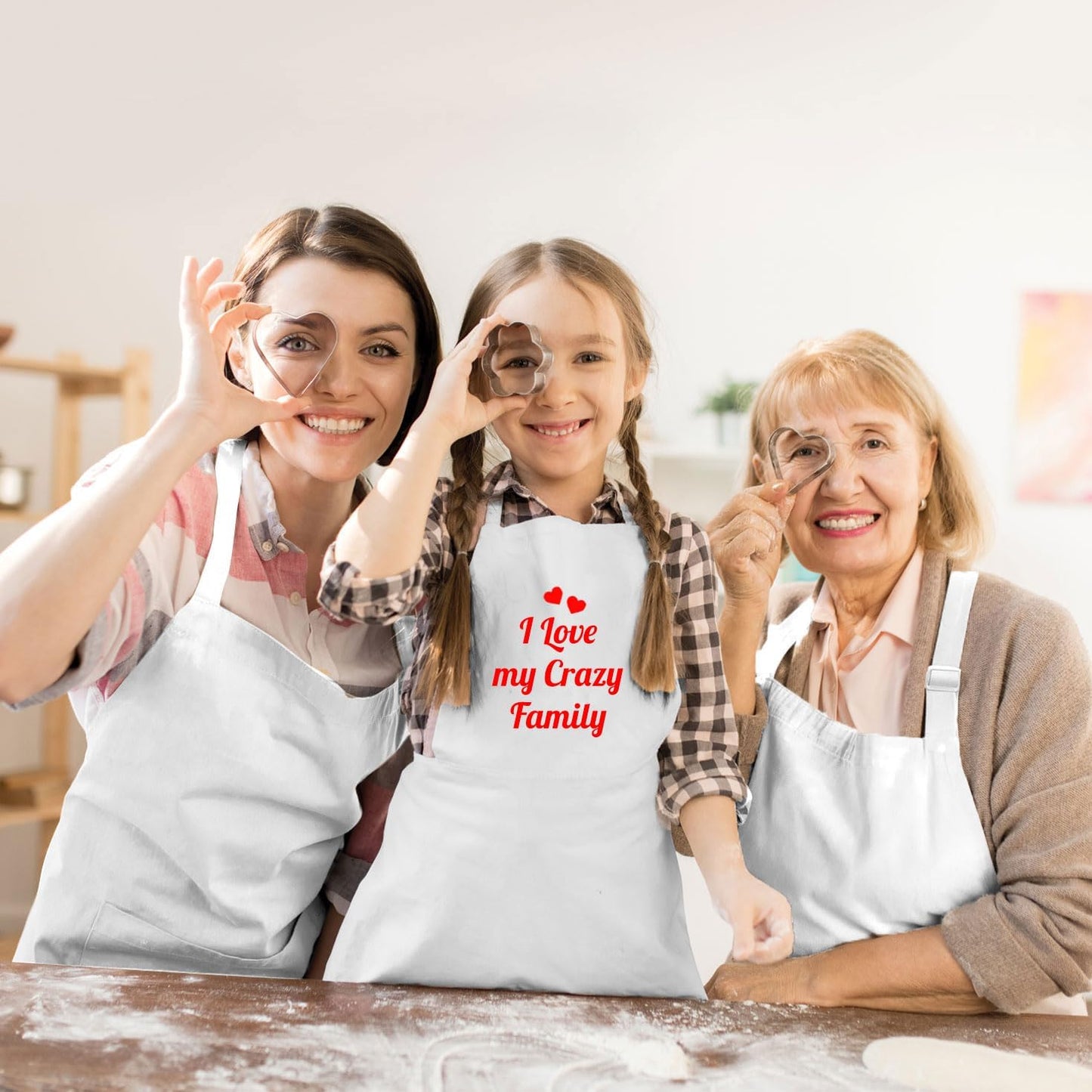 lepni.me Chefs Aprons | Cooking Baking Grilling for Home Restaurant | Premium Kitchen Aprons with Double Pocket for Men Women