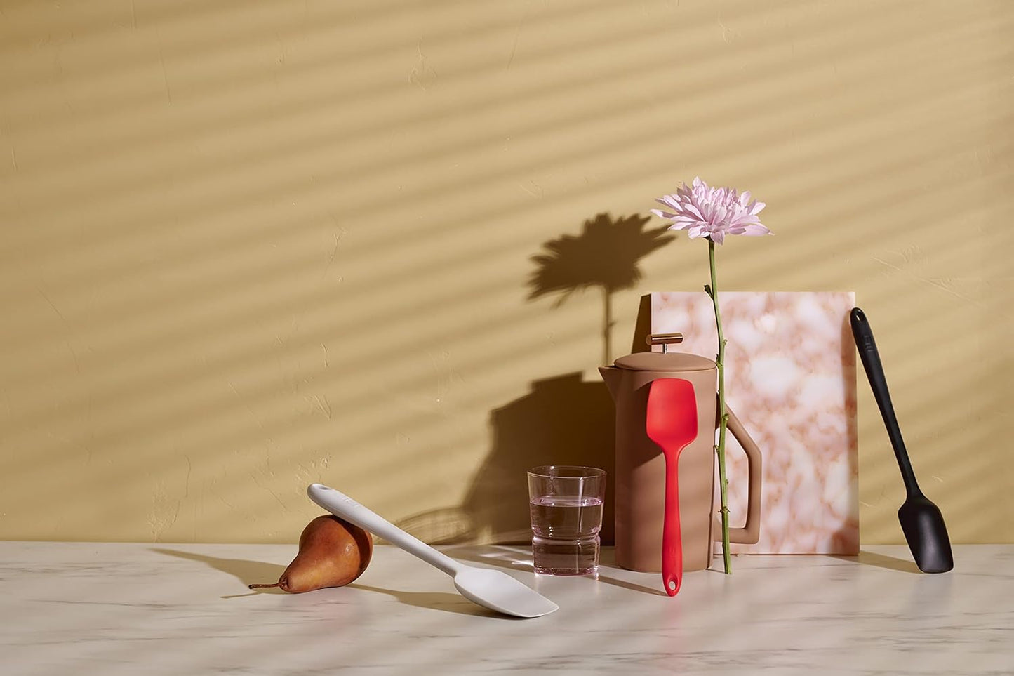 GIR: Get It Right Silicone Spoonula Spatula - 11 in Slate - Heat-Resistant up to 425°F & Non-Scratch Seamless Design - Dishwasher Safe Scraper & Stirring Tool