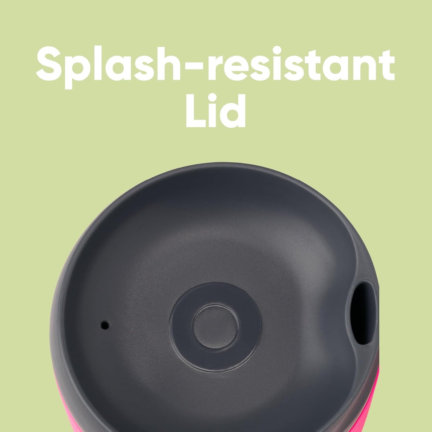 Owala SmoothSip Insulated Stainless Steel Coffee Tumbler, Reusable Iced Coffee Cup, Hot Coffee Travel Mug, BPA Free, 20 oz, Pink (Watermelon Breeze)