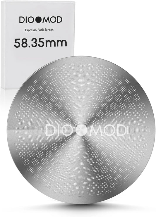 58.35mm Espresso Puck Screen, 0.9mm 150μm Ultra Thin Espresso Filter Screen - Reusable Coffee Filters for Espresso Portafilter Filter Basket 58mm