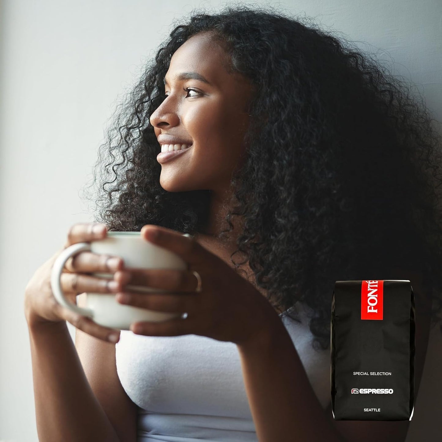 Fonte Coffee Roaster - Drip Coffee - Medium-Dark Fresh Roast - Roasted in Seattle - Single Origin - Sweet, Caramel, Cocoa - 12 oz - F2