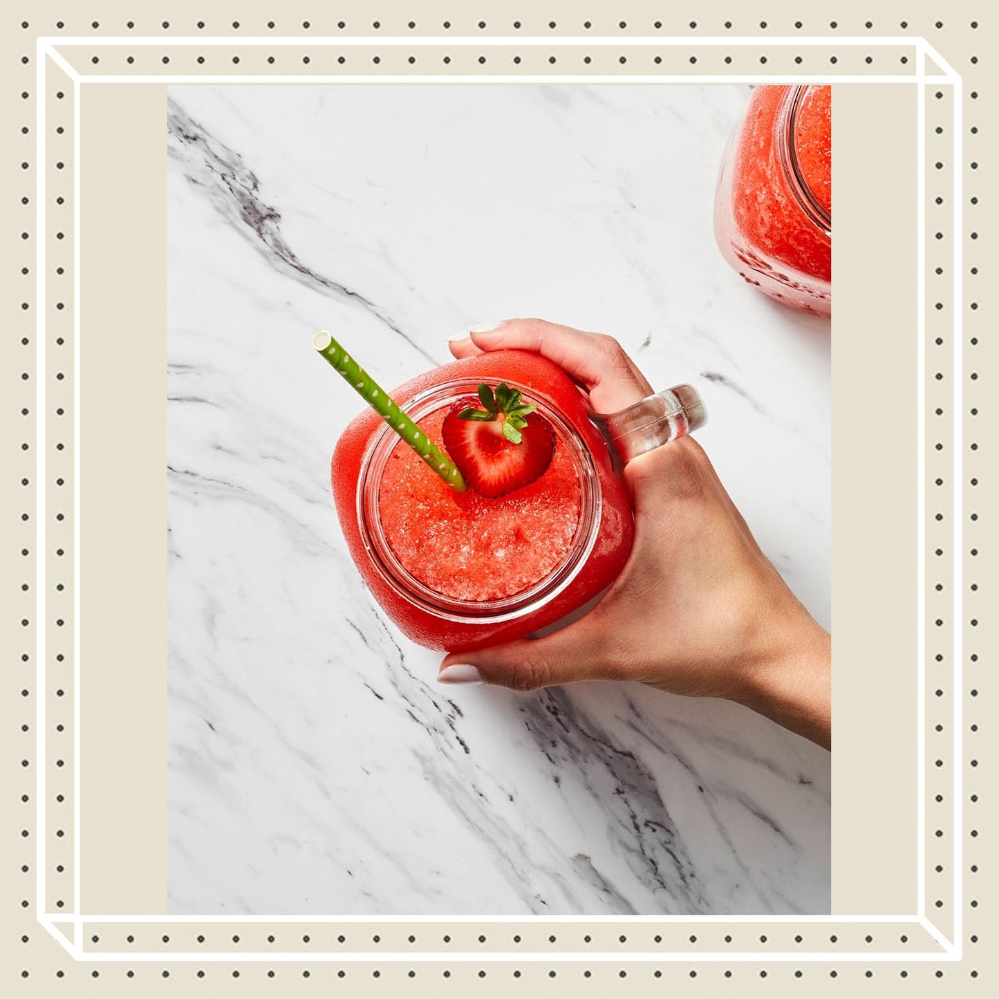 Finest Call Premium Strawberry Puree Drink Mix, 1 Liter Bottle (33.8 Fl Oz), Pack of 6