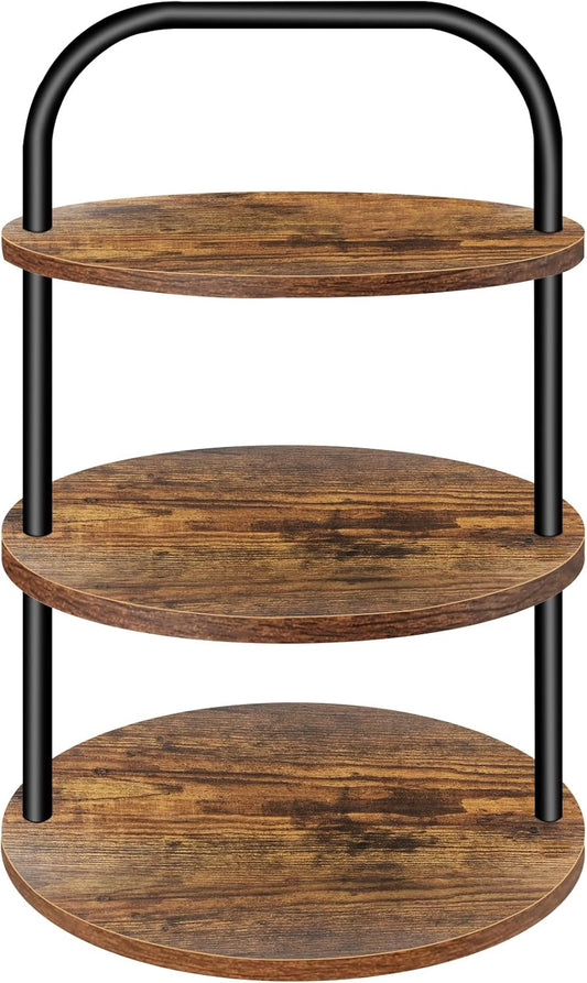 Cupcake Stand for 50 Cupcakes, 3 Tier Wooden Cupcake Stand Large Cupcake Stand Dessert Table Display Set Cupcake Tower Serving Trays for Party Supplies Vendor Display Farmhouse Decor