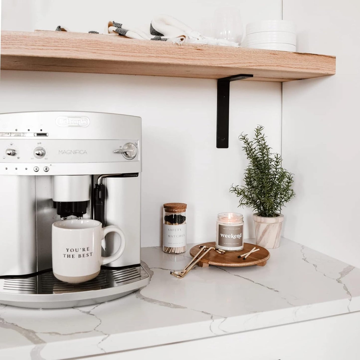 Sweet Water Decor You're The Best Stoneware Coffee Mug | Inspirational Mug | Novelty Coffee Mugs | Microwave & Dishwasher Safe | 14oz Coffee Cup