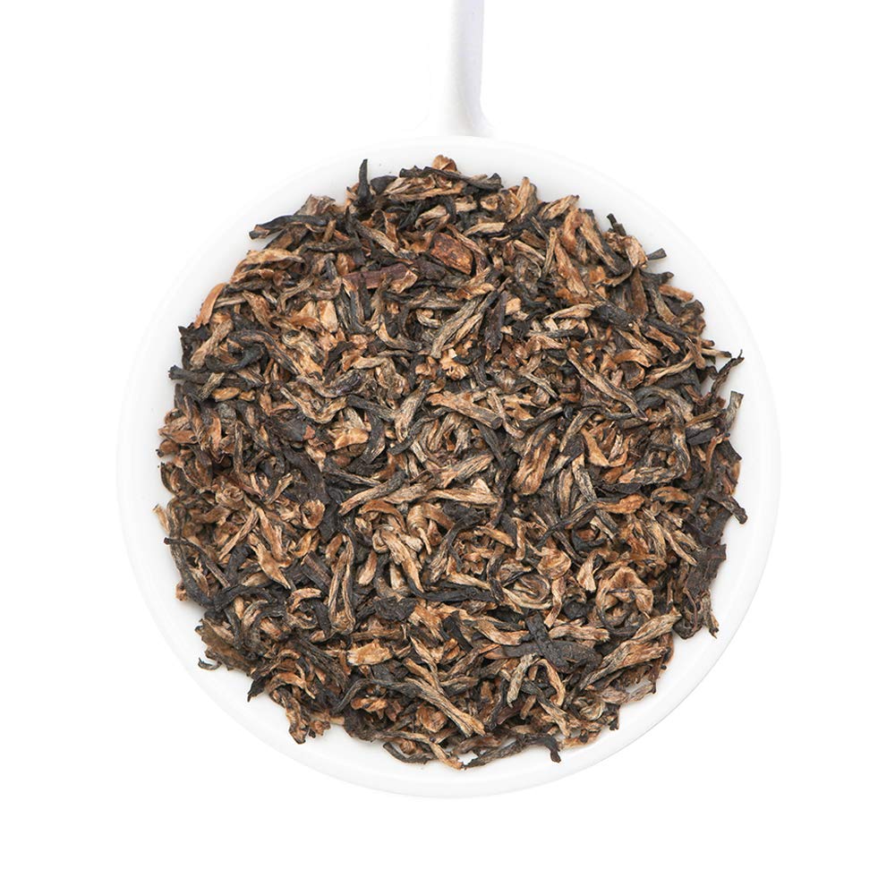 VAHDAM, Second Flush ASSAM GOLD (50 Cups) | 100% PURE UNBLENDED Black Tea Loose Leaf | Black Tea Leaves with GOLDEN TIPS | Brew as Hot or Iced Tea | 3.53oz