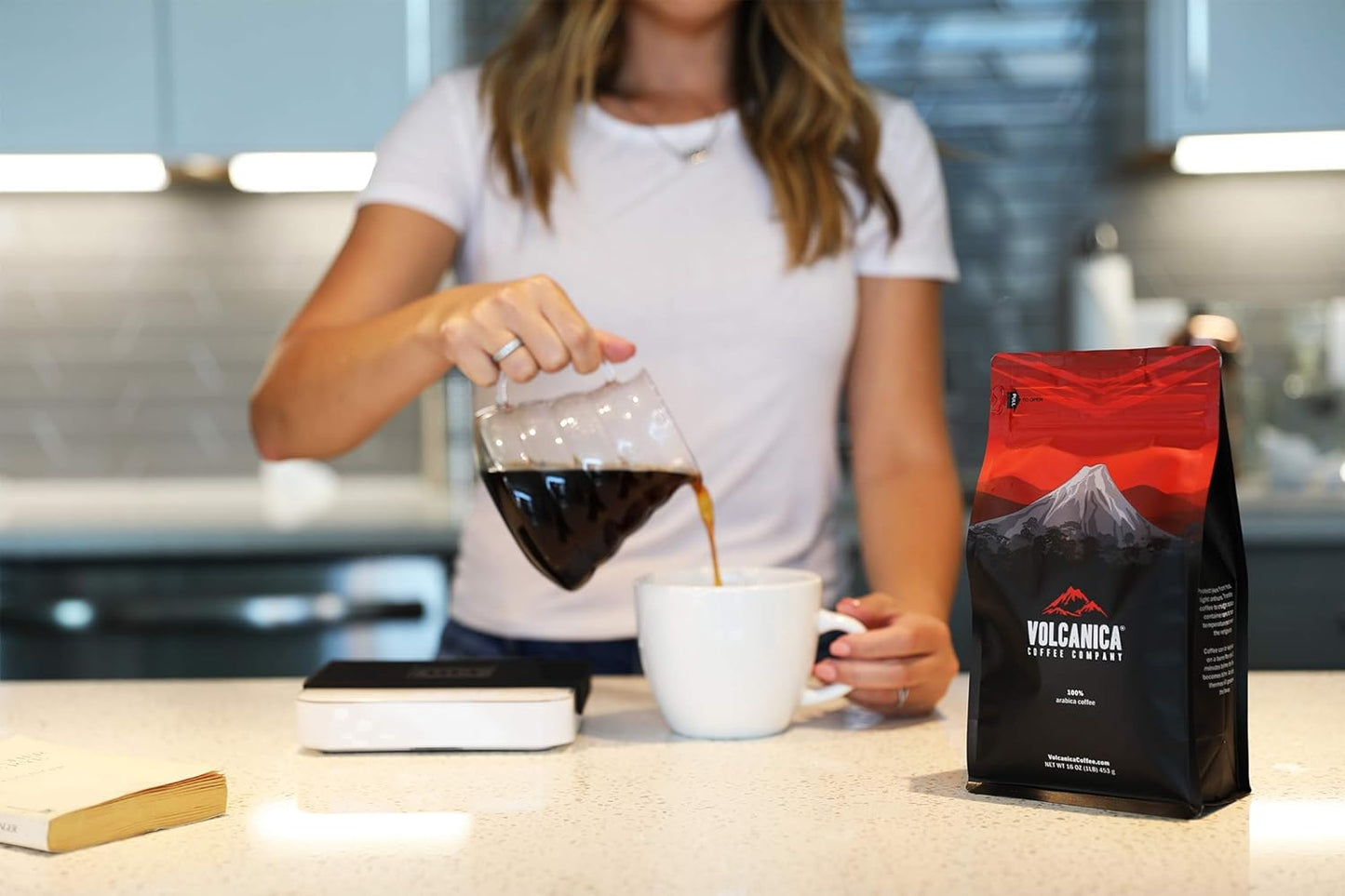 Espresso Light Roast, Los Angeles Blend, Whole Bean, Fresh Roasted, 16-ounce