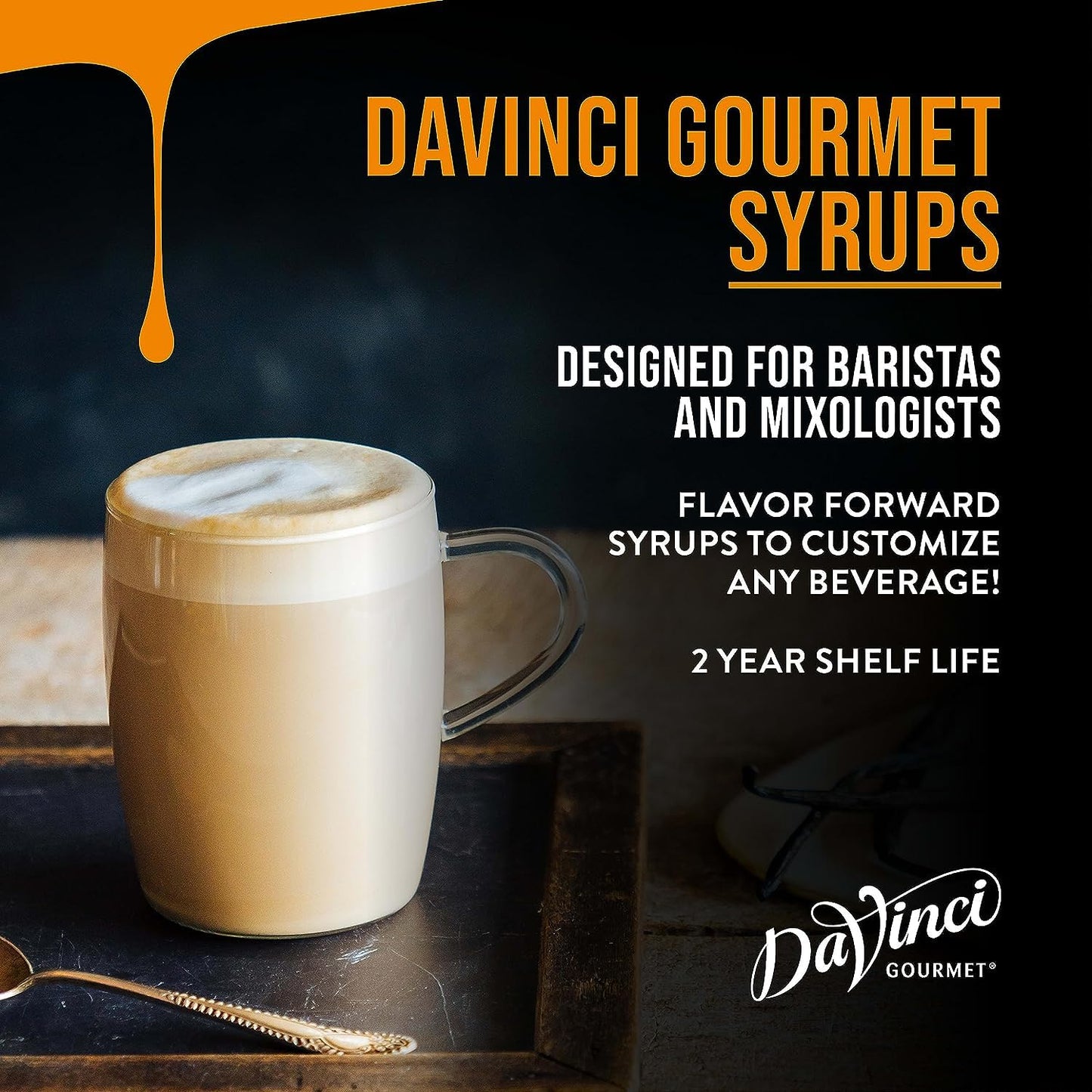 DaVinci Gourmet Classic Butterscotch Syrup, 25.4 Fluid Ounces (Pack of 1)
