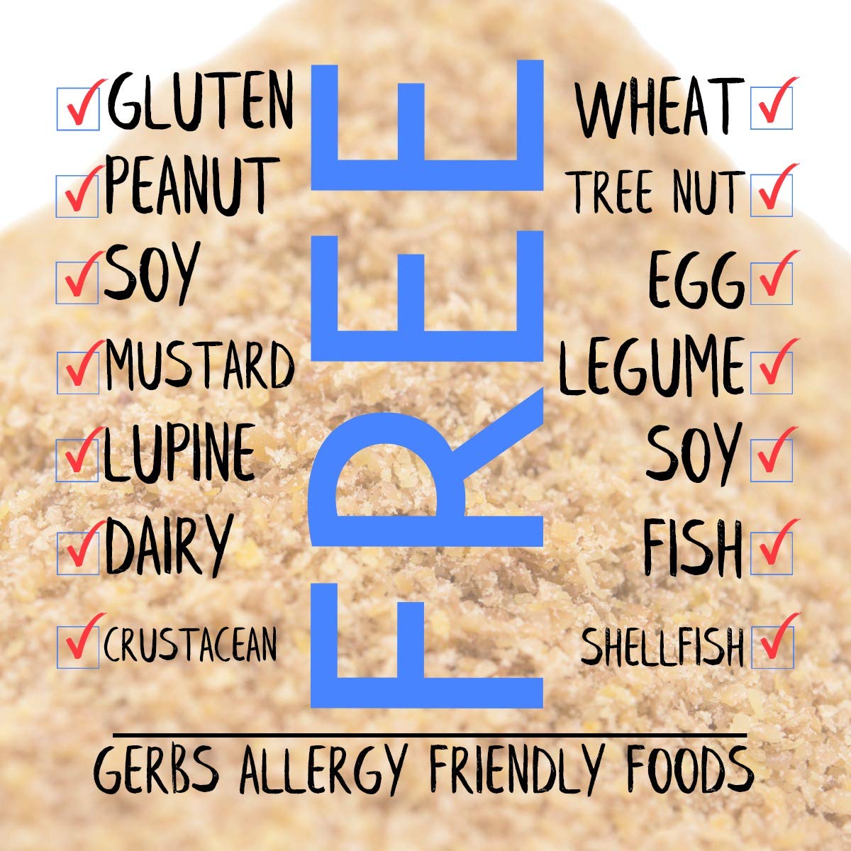 GERBS Ground Flax Seed Meal, 16 Ounce Bag, Top 14 Food Allergy Free, Non GMO, Vegan, Keto, Paleo Friendly