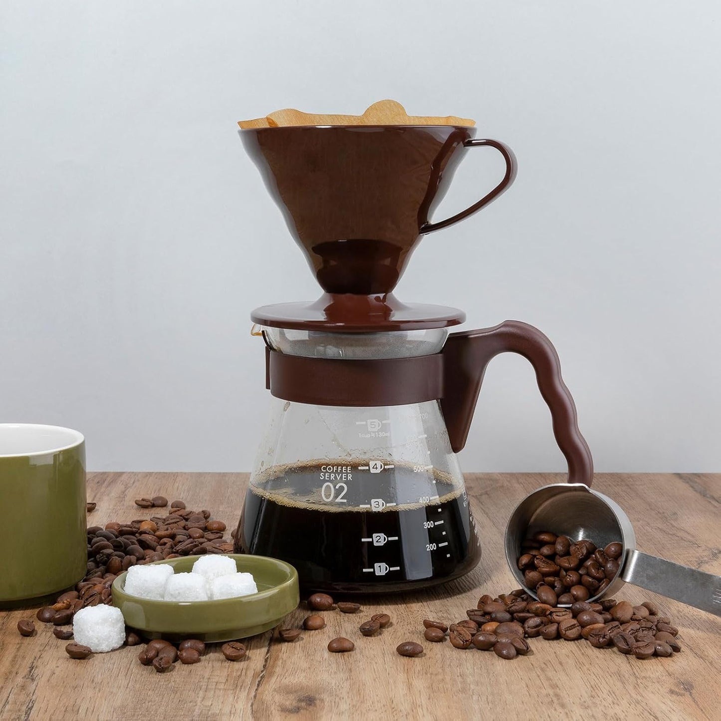 HARFINGTON 3pcs Coffee Scoop Spoon 1tbsp (3tsp, 15ml) 304 Stainless Steel Long Handle Teaspoon/Tablespoon Measuring Spoons Scoops for Tea Sugar Kitchen, Rose Gold