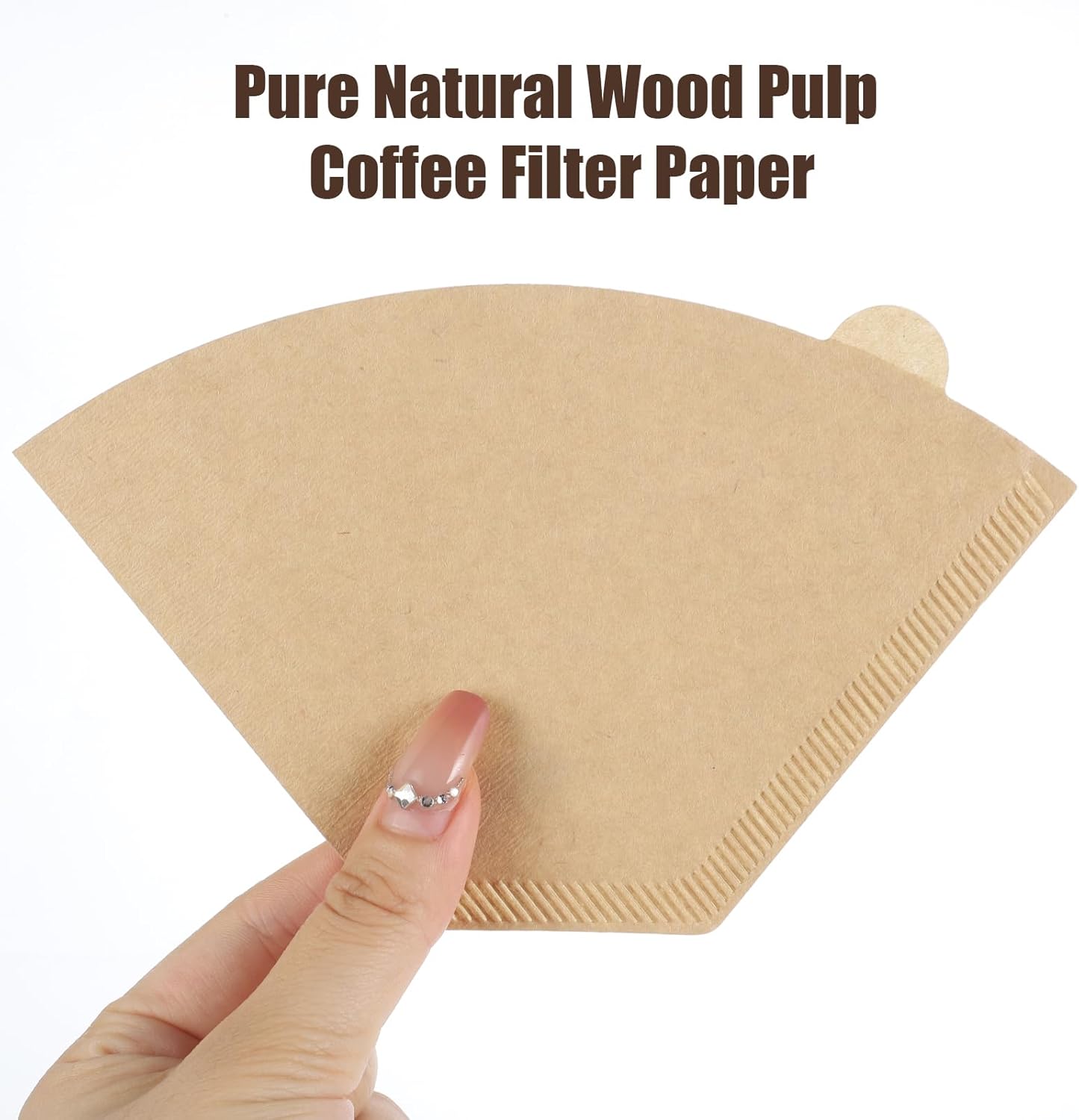 200 Count Coffee Filter #2, 2 Cone Coffee Filters Unbleached Natural 2 Cone Filters Paper Compatible with Drip and Pour Over Coffee Maker, 100-Count Per Box