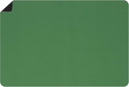 uxcell Silicone Mats for Kitchen Counter, 35.4" x 23.6" Non-Slip Countertop Protector Mat Heat Resistant Coffee Mat Waterproof Table Placemat, Dark Green