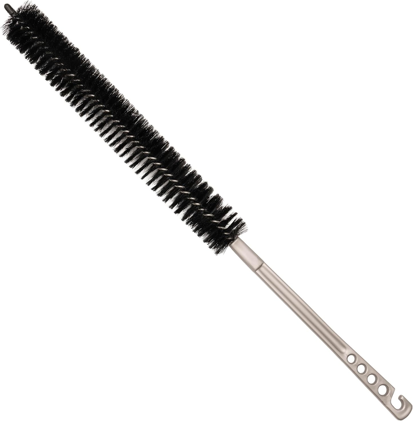 25 Inch (64cm) Flexible Lint Remover Cleaning Coil Brush for Dryers, Radiators, Refrigerators, Baseboards, and Other Special tasks. Coil Grill Brush by KONEX