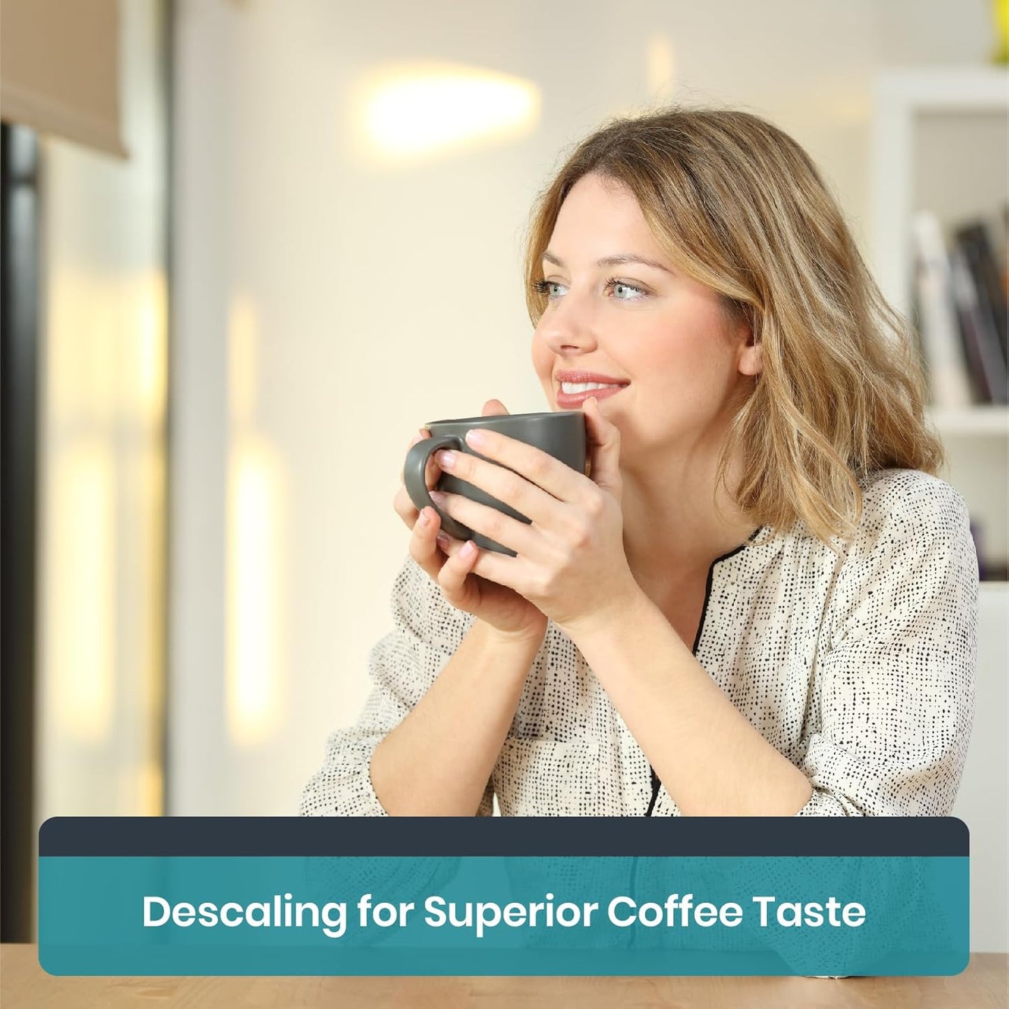 Gevi Coffee Maker Cleaner, Espresso Machine Cleaning Powder - 12 Use & Individually Packed for Each Use | Organic Citric Acid Cleaner Compatible with All Major Brands