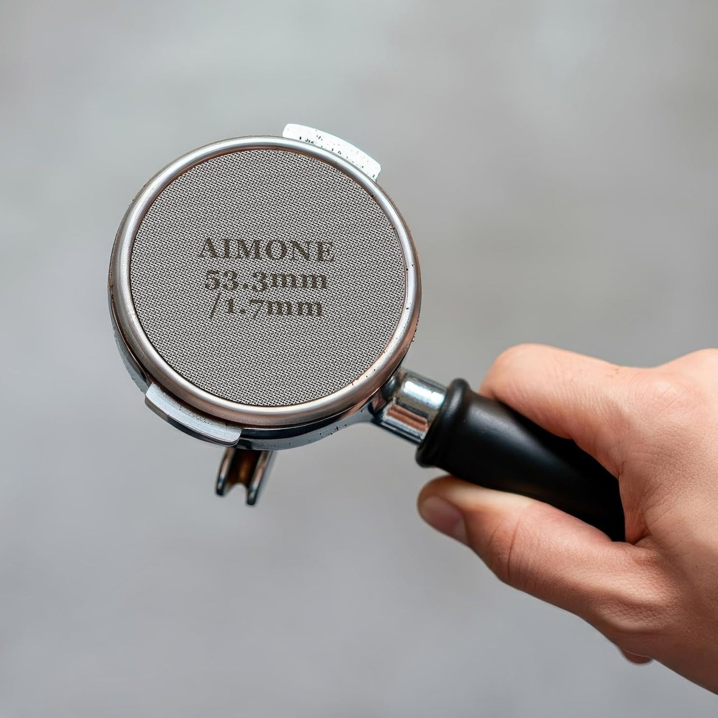 Espresso Puck Screen - Lower Shower Screen Compatible With Espresso Portafilter Filter Basket, Reusable1.7mm Thickness,150μm, 316 Stainless Steel (2, 53.3MM)