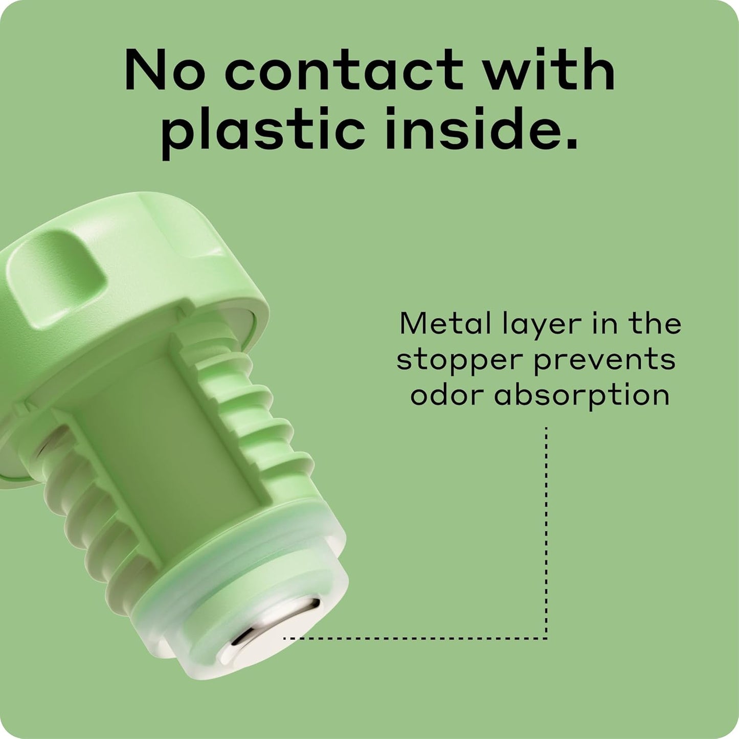 BOBBER 26 oz Thermal Bottle for Hot and Cold Drinks – Stainless Steel Insulated Water Bottle with Screw Top, Keeps Hot for 36 Hours – BPA-Free, Dishwasher Safe Thermo Flask (Green)