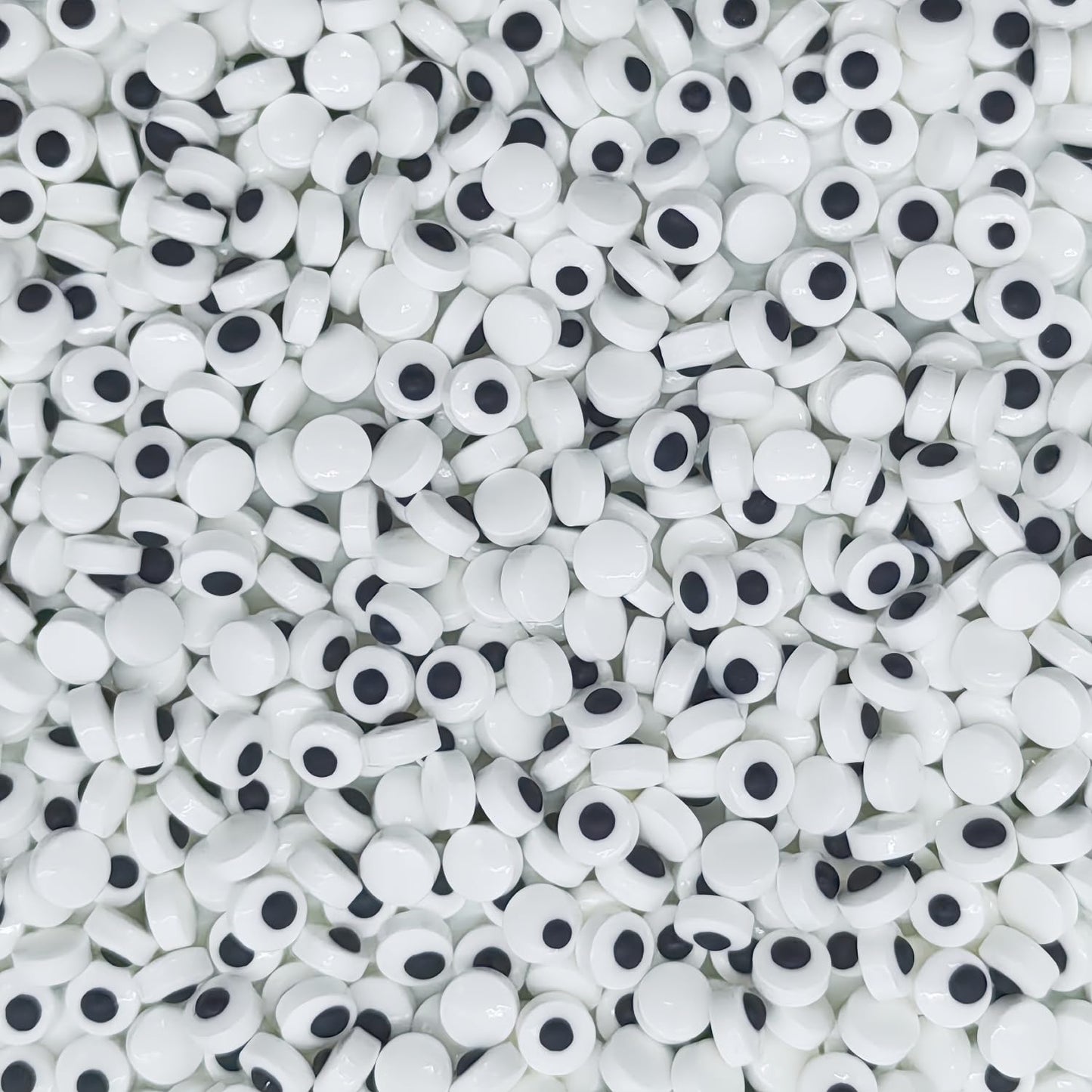 7mm Mini Candy Eyes for Decorating Edible Candy Eyes Eyeballs Halloween Sprinkles for Cake Decorations, Baking, Ice Cream, Cookies, Cupcake Topper 3OZ