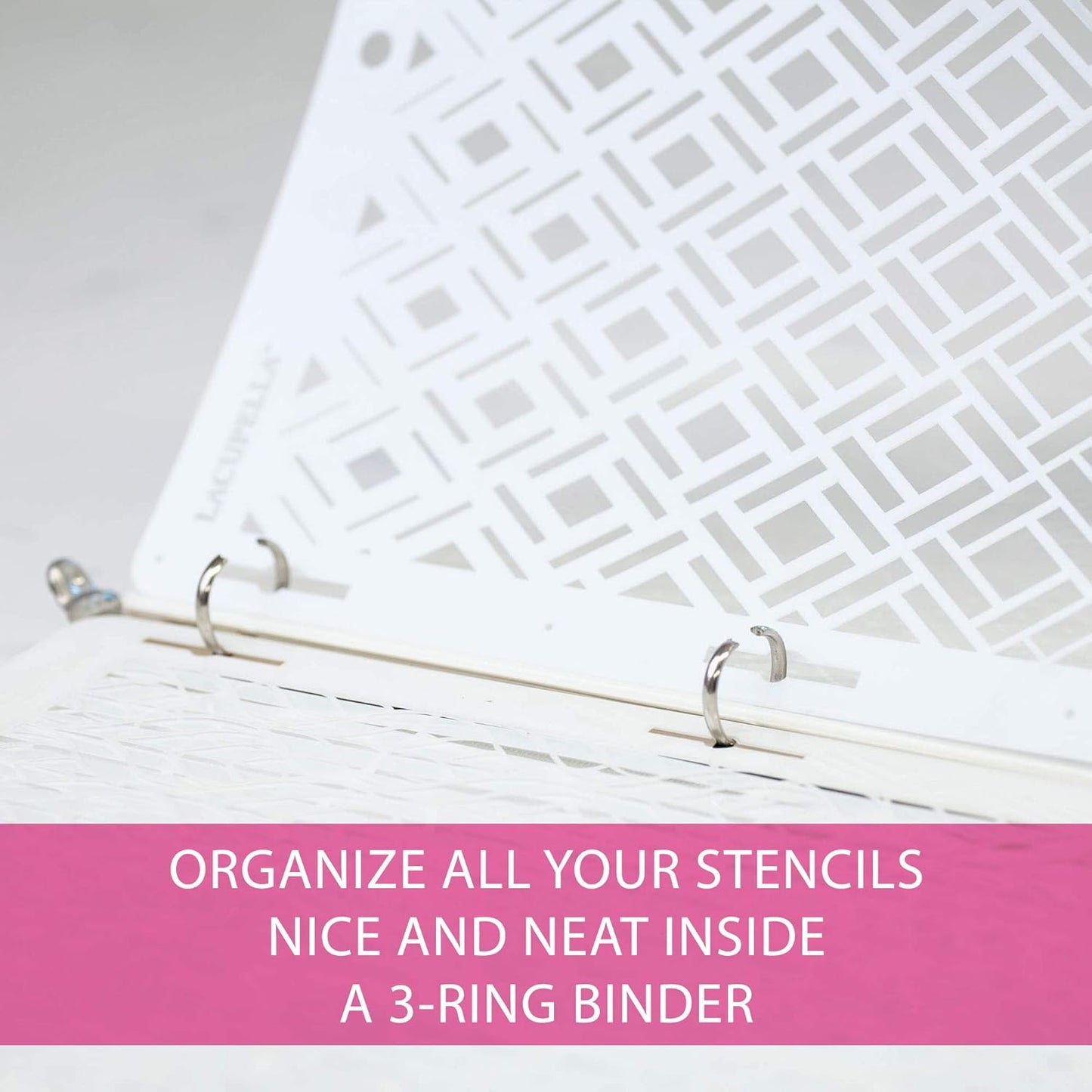 Large and Tall Cake Decorating Stencil (ARGA)