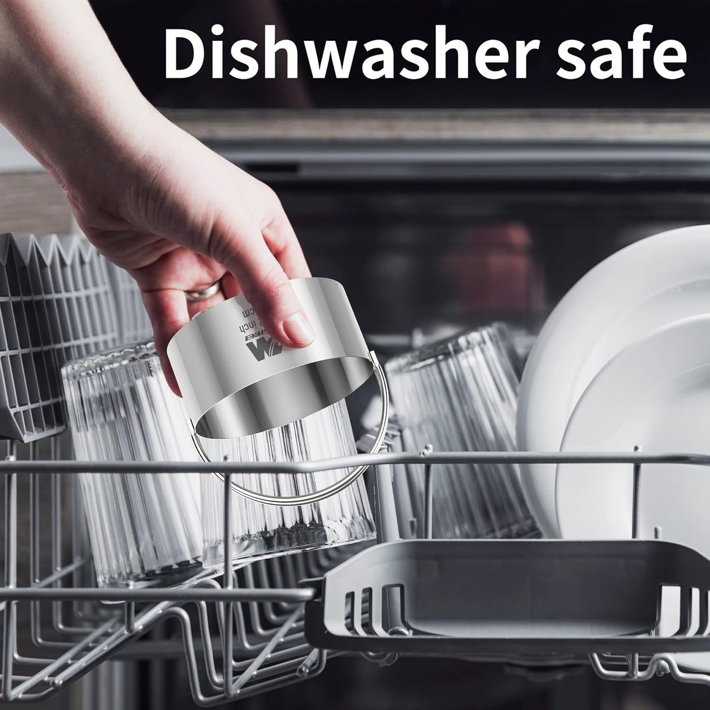 Round Cookie Biscuit Cutter Set 12 Pieces Graduated Circle Pastry Cutters 18/8 Stainless Steel Cookie Cutters1inch - 4 1/2inch Donut Cutter Ring Molds GIFT Package