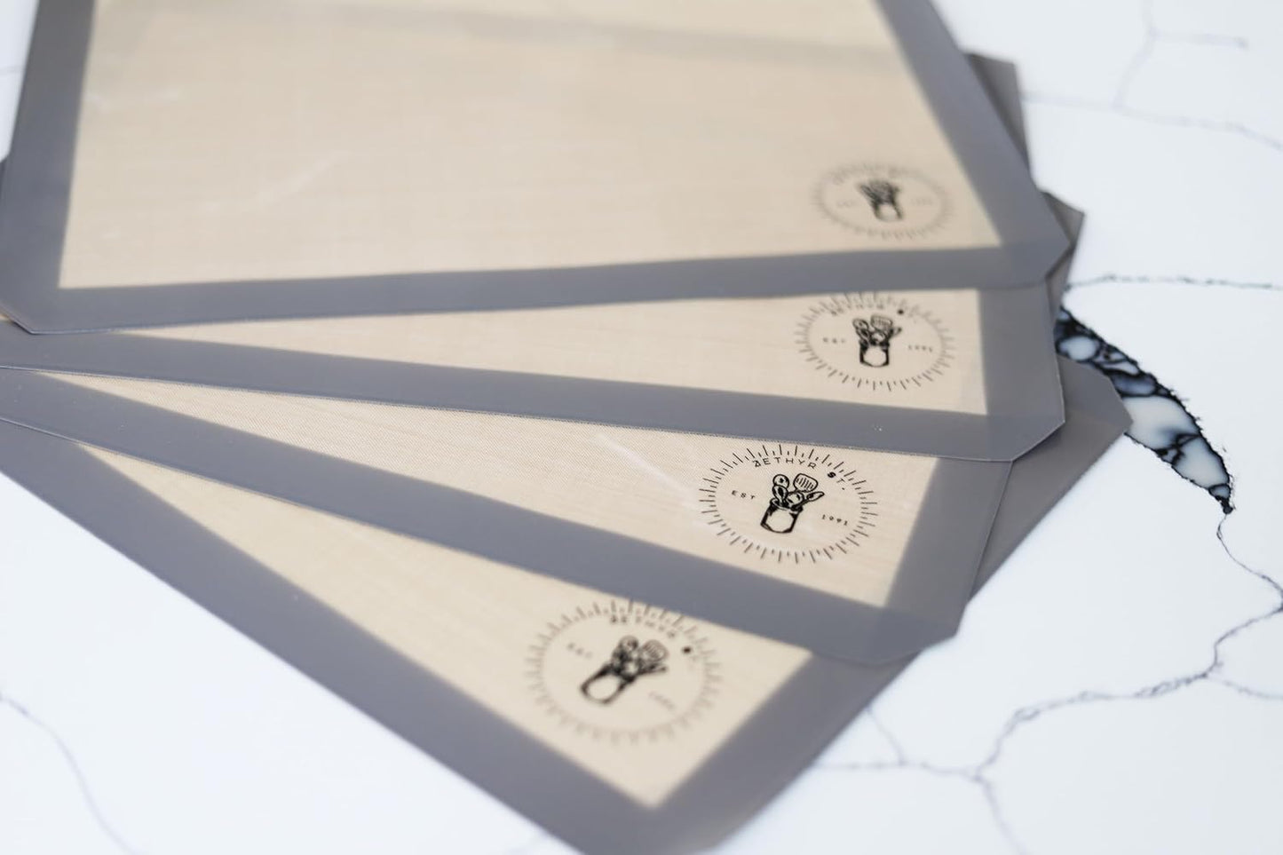 Silicone Baking Mats, Half Size Baking Sheet Liners, Pack Of 4, Oven Safe, (11.5 X 16.5), Non-Stick, Silicone Baking Sheet Liner, Perfect For Baking Macarons Cookies And Cakes