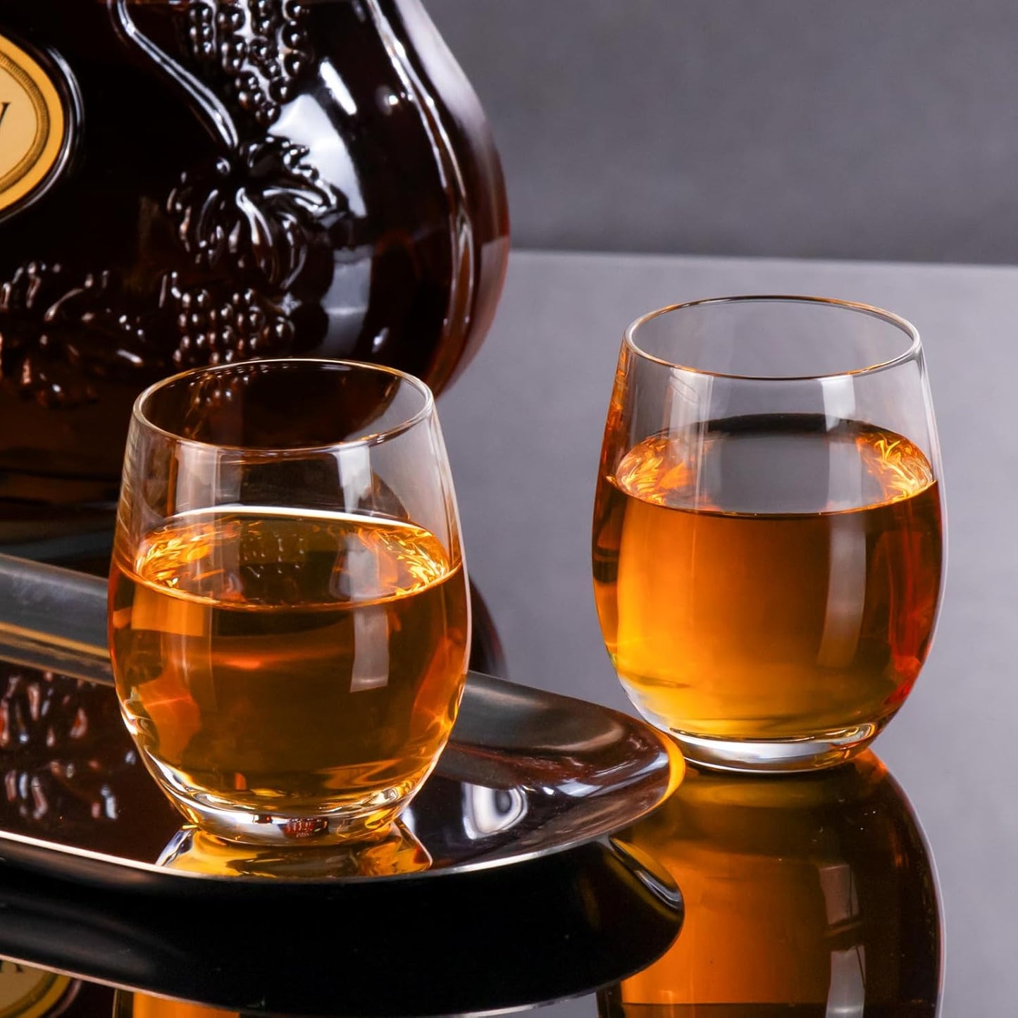 KAMMAK Shot Glasses Set of 2, 60ml/2oz Clear Espresso Shot Glass with Heavy Base for Bar Restaurants Home, Small Whiskey Shot Glass for Vodka, Whiskey, Tequila, Spirits & Liquors