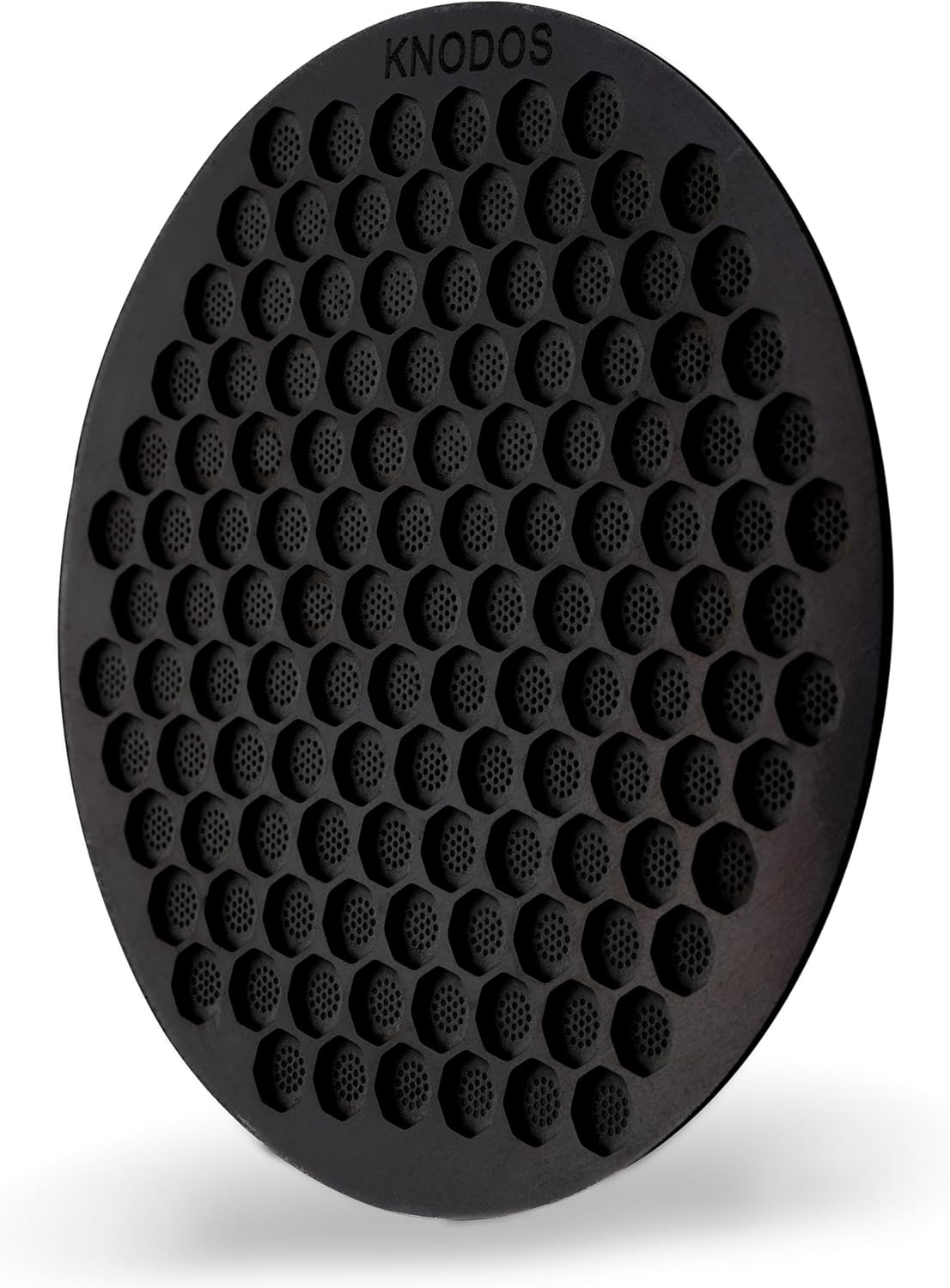 54mm Espresso Puck Screen - Stainless Steel Ultra Thin Espresso Filter Perfect Fit With Breville Barista Express, Pro, Touch, Bambino, Infuser, Easy Clean Design (Black, 54mm)