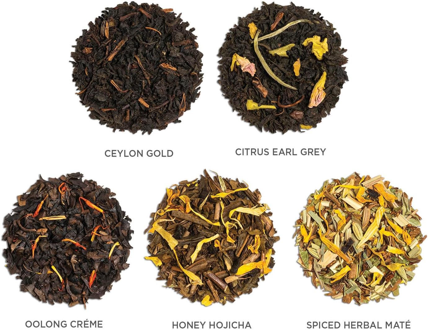 Tea Forte Frank Lloyd Wright Presentation Box Tea Gift Set Sampler, 20 Count 2 of Each Variety Individually Wrapped Handcrafted Pyramid Infuser Bags